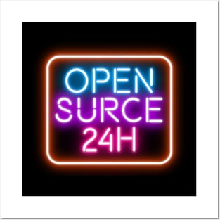 Open Surce 24h Posters and Art